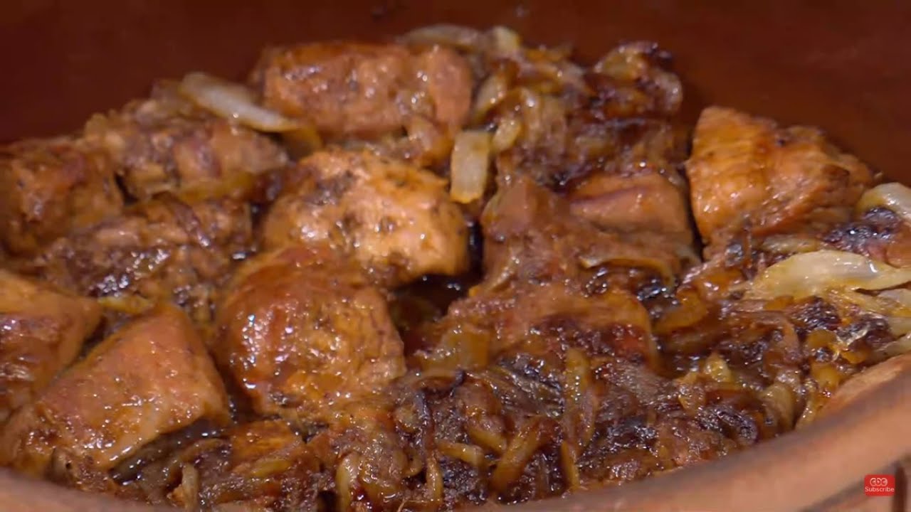 طاجن لحمة بالبصل | سالي فؤاد