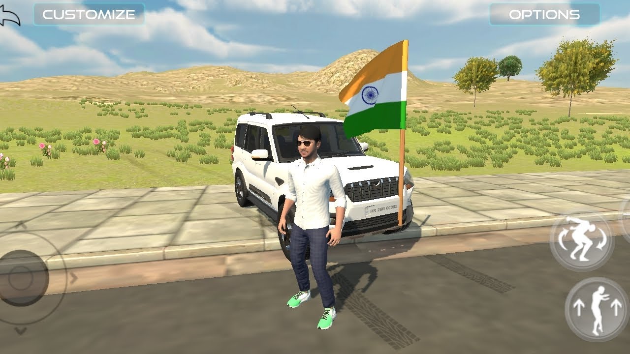 🇮🇳🎂👮‍♂️आज हमने अपने स्कॉर्पियो के ऊपर अपने देश झंडे को बांदा😂 और वीडियोपूरा देखें 🇮🇳🫵👮‍♂️