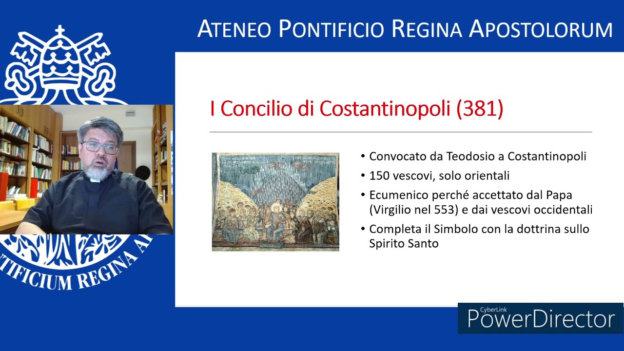 09 Teologia Trinitaria: il concilio di Costantinopoli I (381) e i Padri Cappadoci