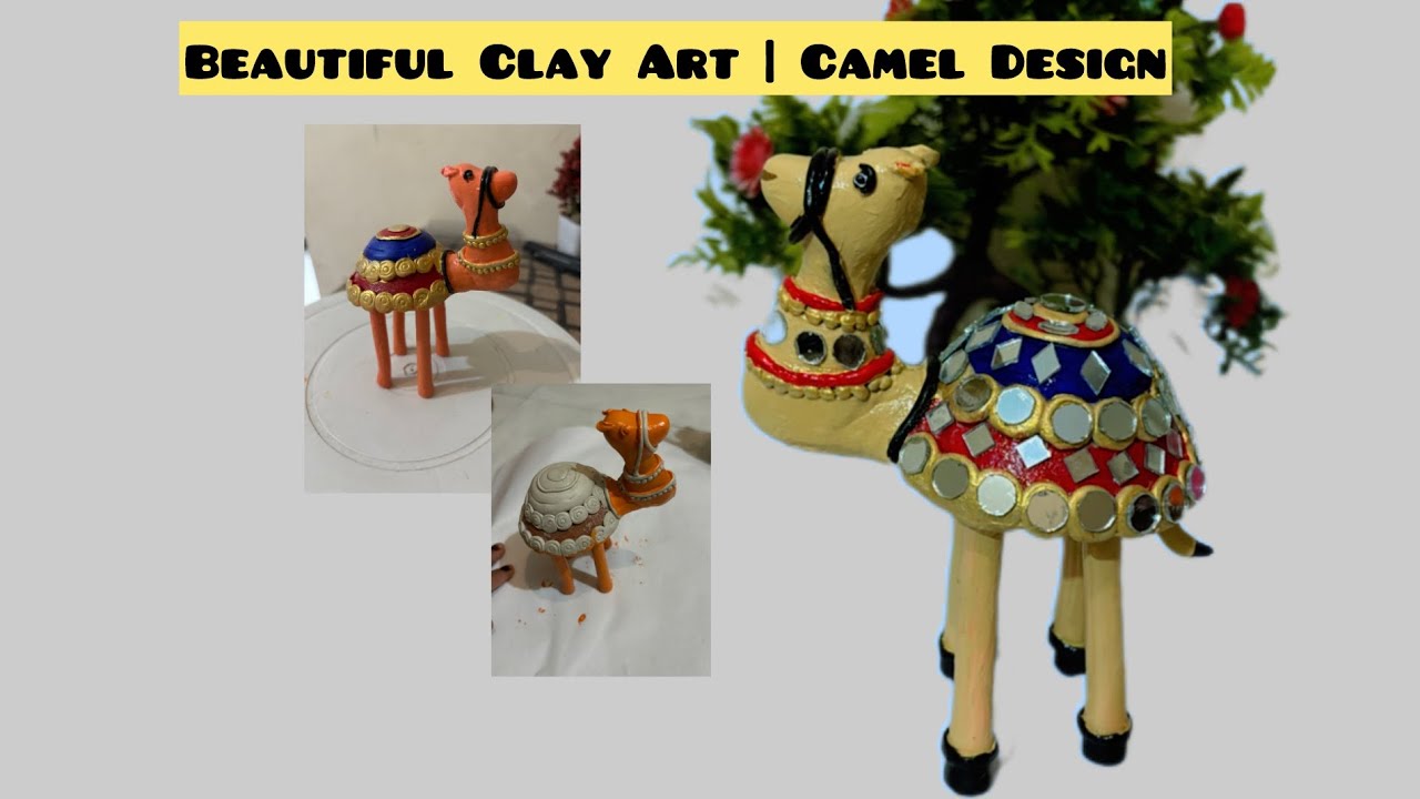 my clay camel creation!🐫 