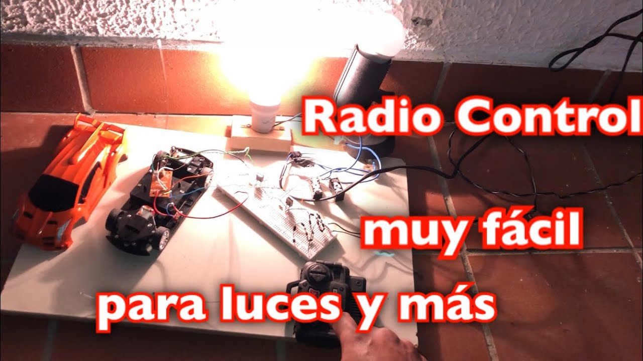 Encender  Luces 💡 equipos con mandos de juguetes RC radio control