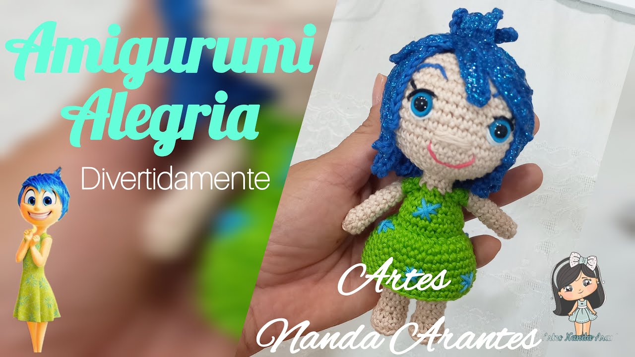 ALEGRIA AMIGURUMI - DIVERTIDAMENTE