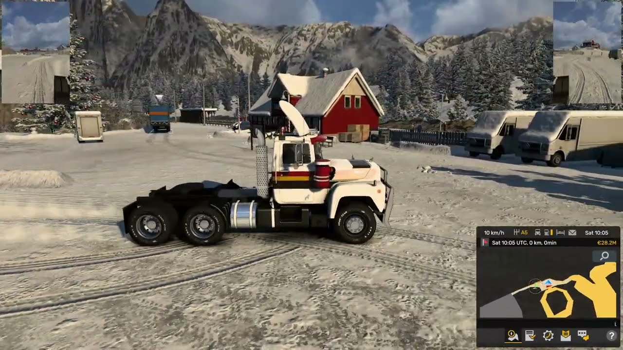 Euro Truck Simulator 2 Finishing Holiday Deliveries, broadcast from Boosteroid, 2026.01.11
