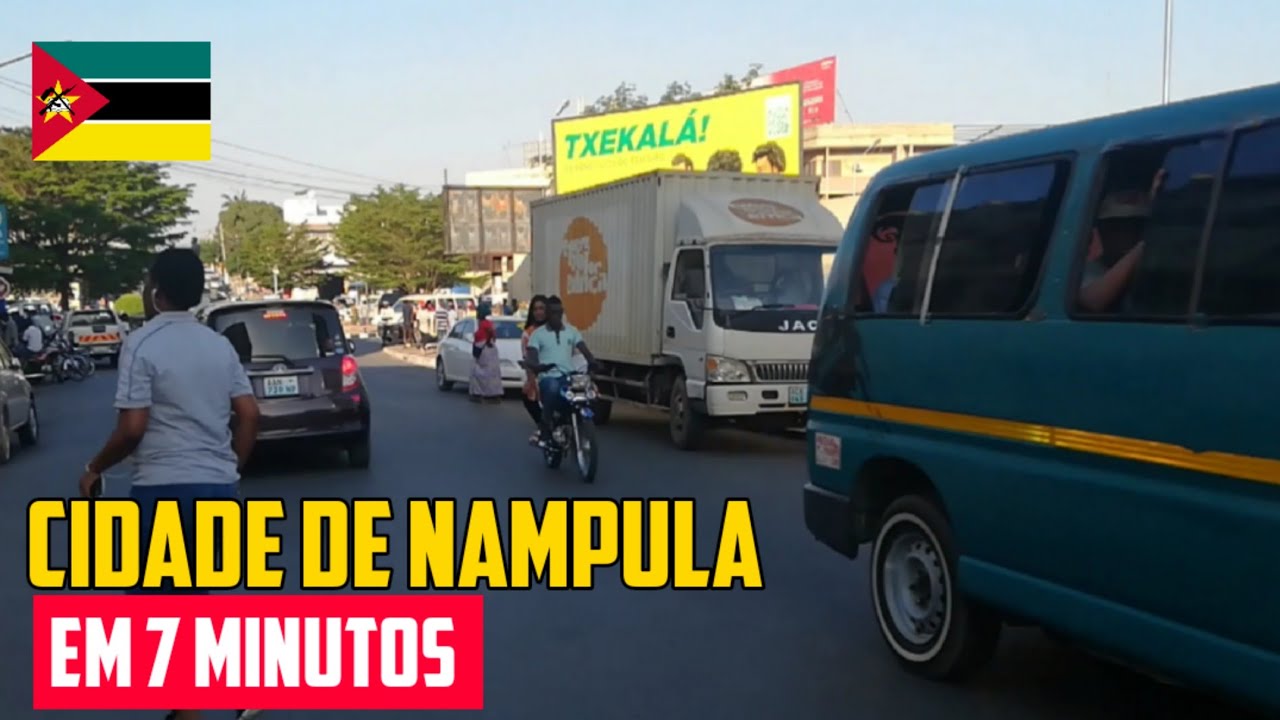CONHEÇA A CIDADE DE NAMPULA Norte De Moçambique ( Ruas & Avenidas )