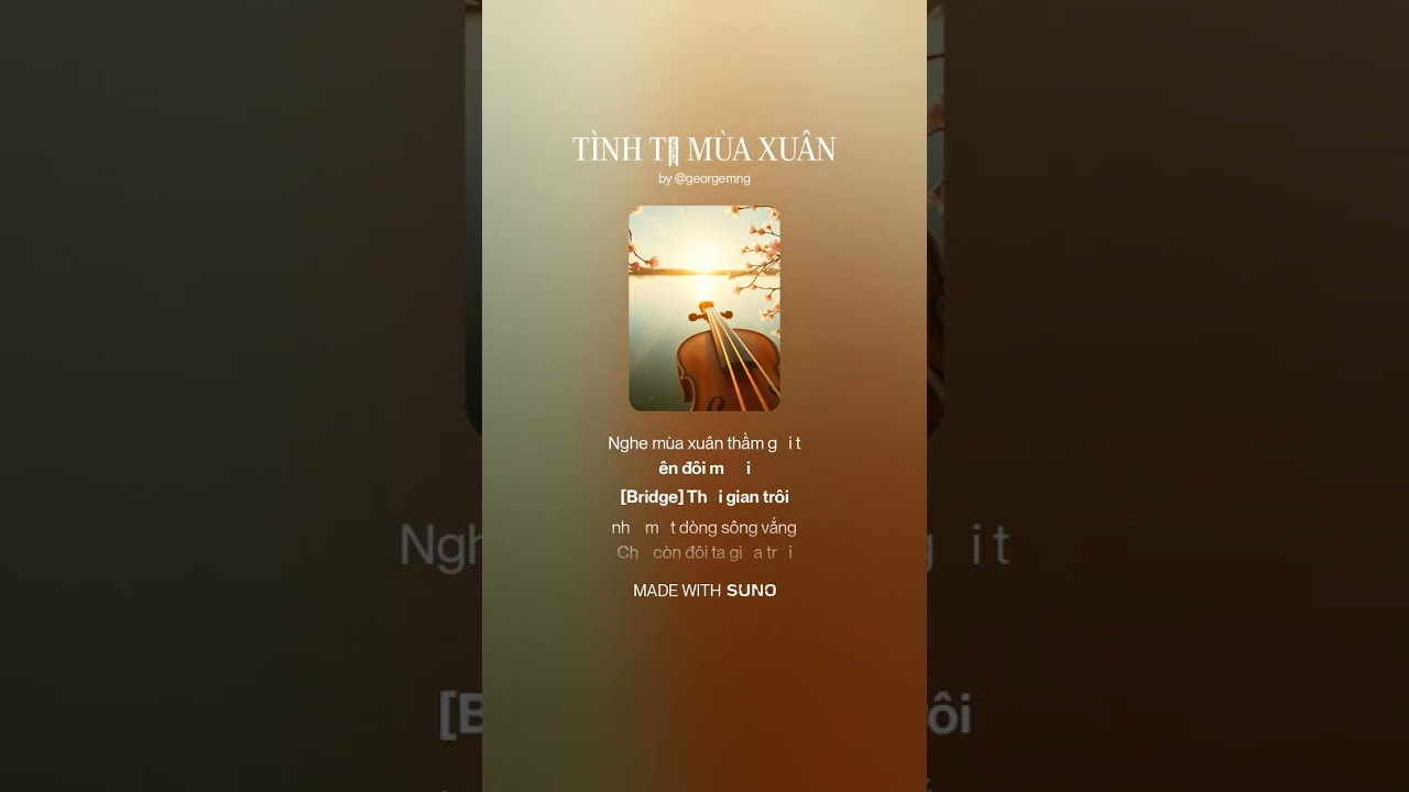 TÌNH TỰ MÙA XUÂN