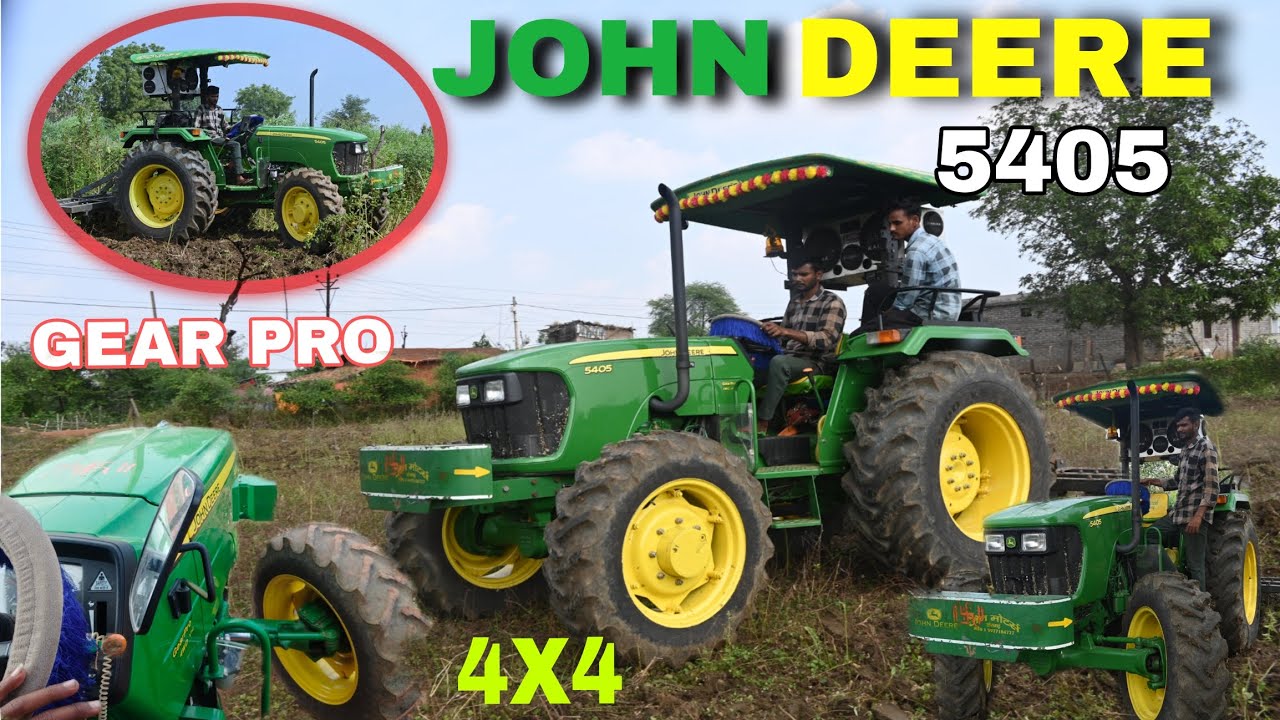 ❤️ Finally Power 💪 Full John Deere 5405 Gear Pro 4WD V14 Ki ( FULL VLOG )