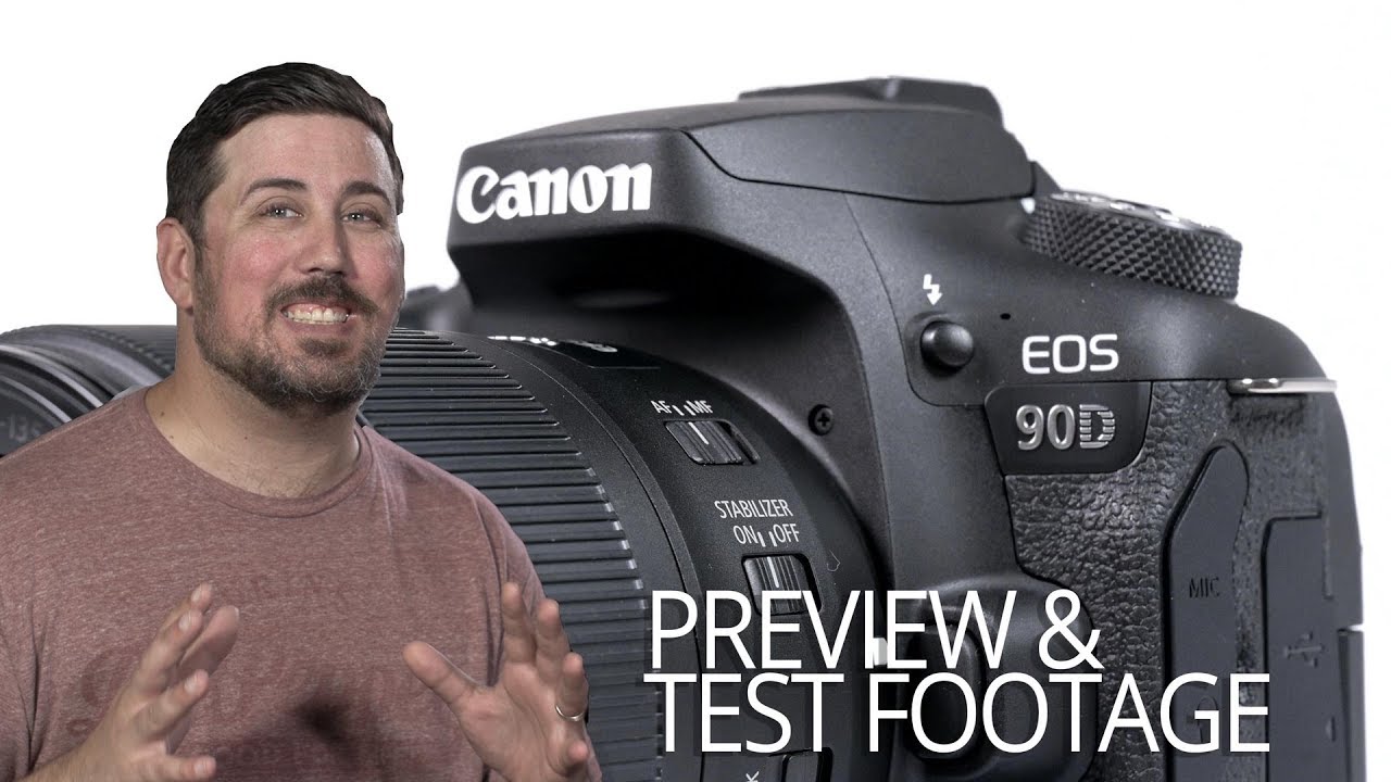 Canon 90D - Hands-on Preview and Test footage