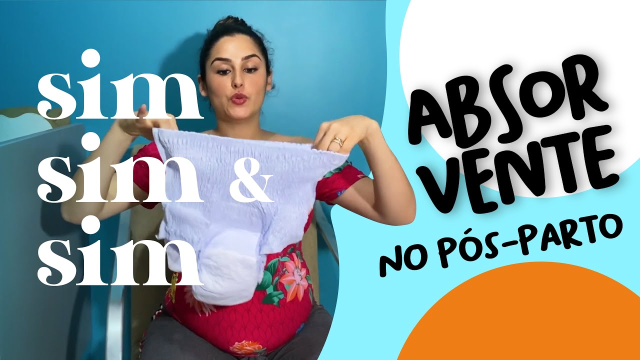 Qual absorvente usar no pós parto??