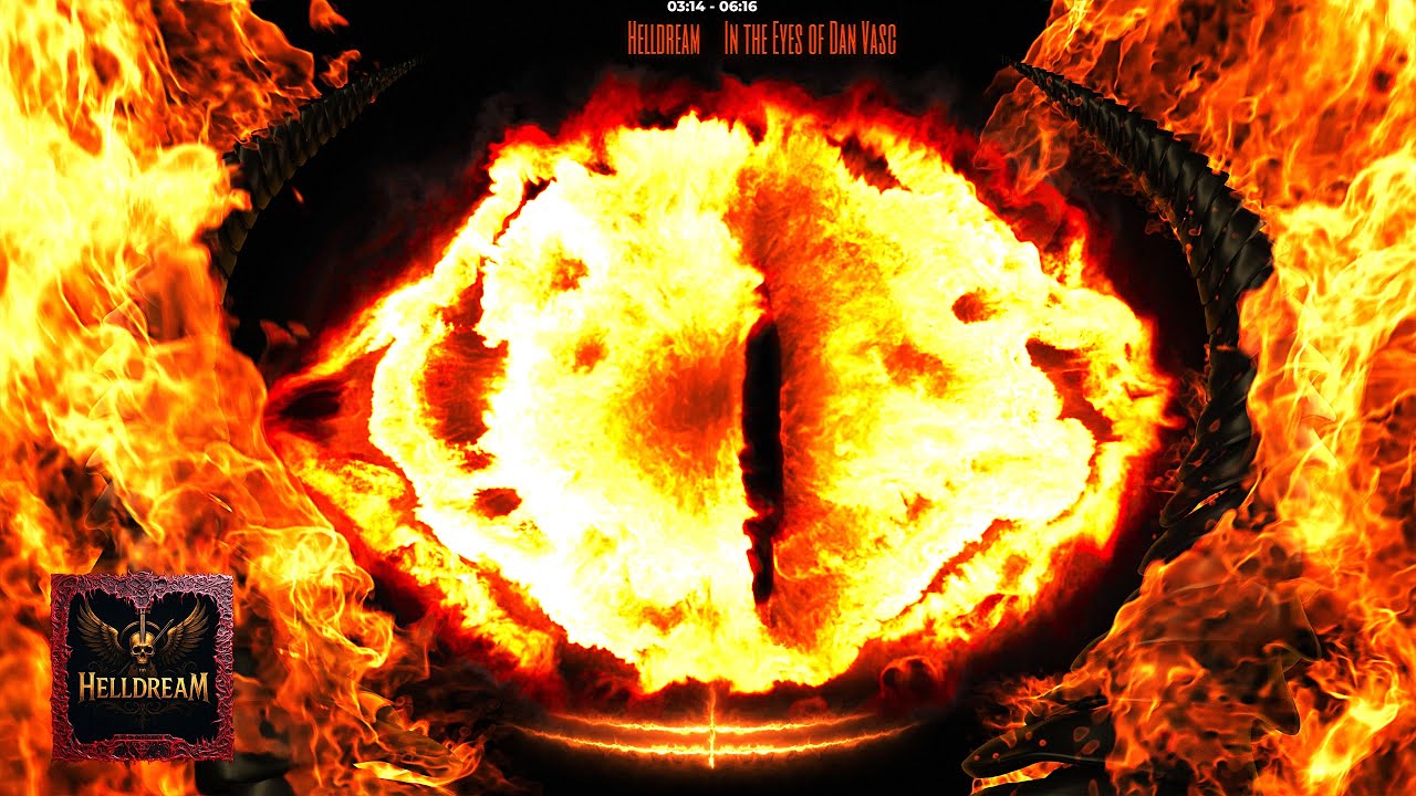 Humanless Empire - In the Eyes of Dan Vasc (Helldream Cover) (Official Visualizer) [Symphonic Metal]