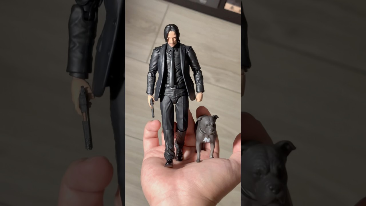 Posing MAFEX John Wick! #actionfigure #posing #johnwick #keanureeves #johnwickmovie