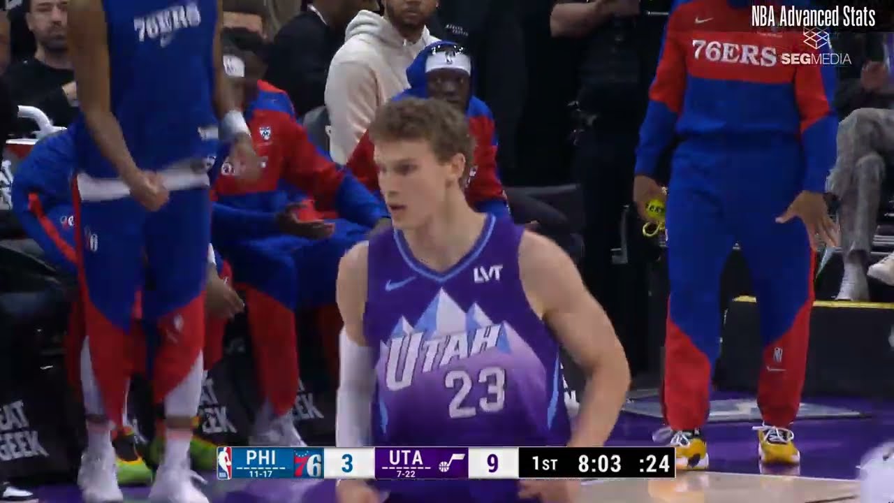 Lauri Markkanen vs. 76ers | Play-By-Play Highlights | 2024-12-28