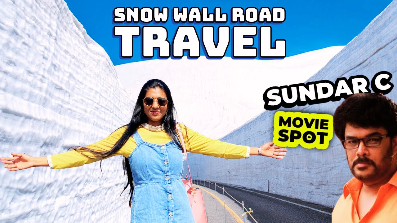 🤩Indha madiri oru place ah?|Snow Wall Road Travel in Japan😎 | Livewithmeinjapanvlogs #tateyama