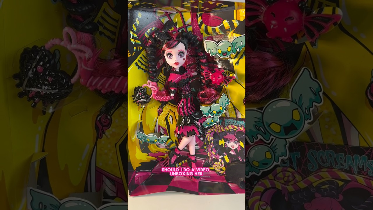 Monster High Draculaura Sweet Screams 💖 #monsterhigh #draculaura #doll #dolls