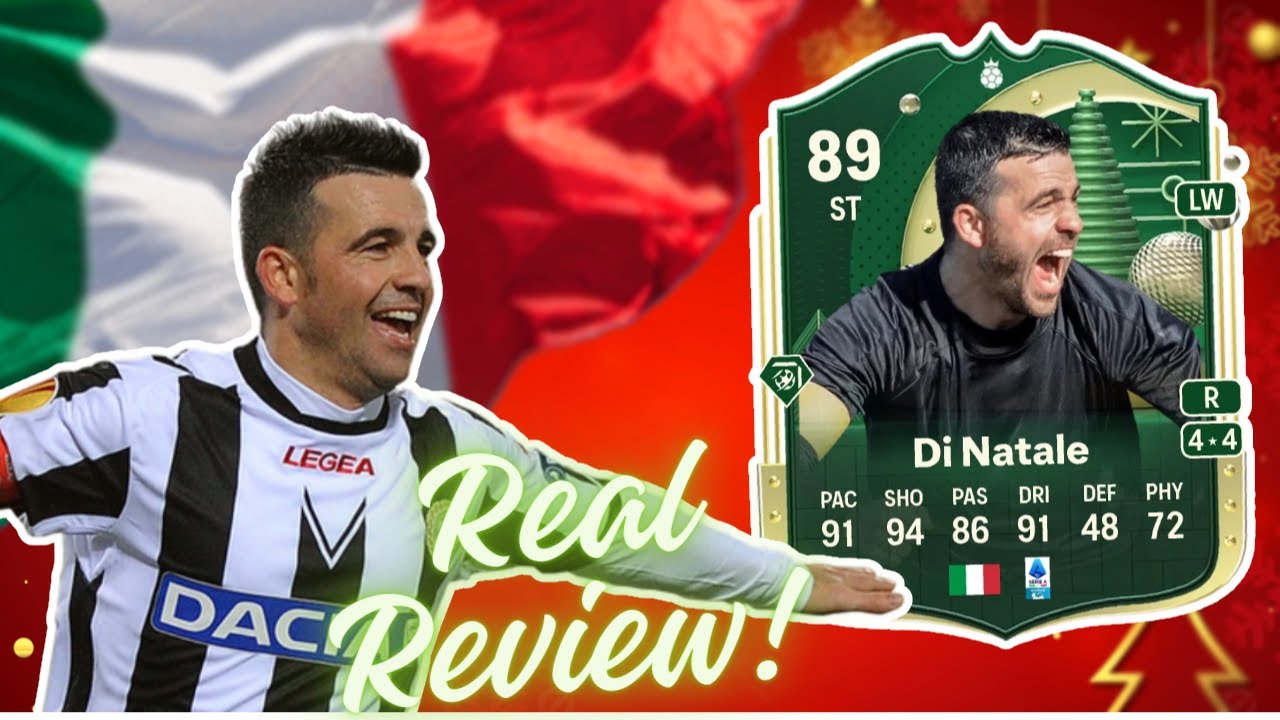 Incredible BALLER! 89 Striker Winter Wildcards Di Natale REVIEW FC25!