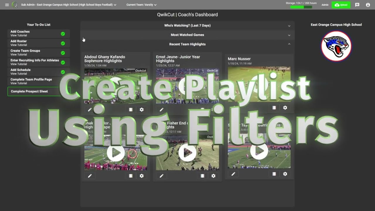 Make Playlists via Filters | QwikCut
