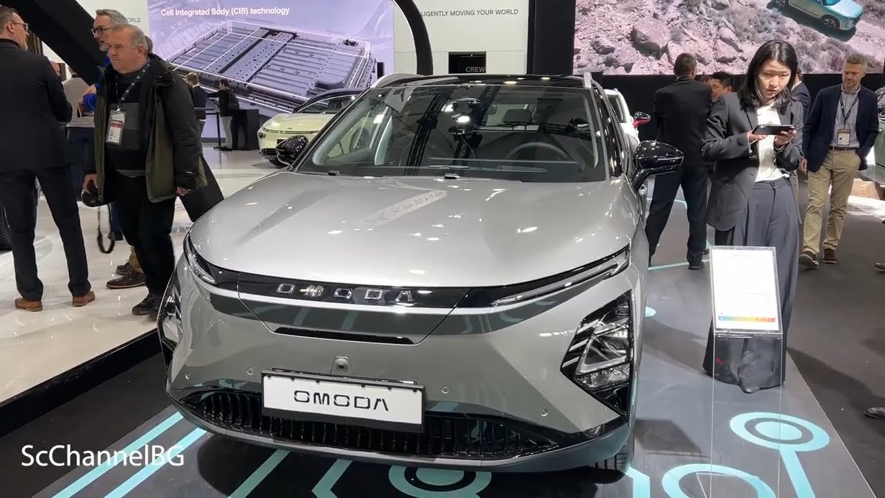 Omoda 5 EV Premium (2025) Interior And Exterior - Bruxelles Motor Show 2025