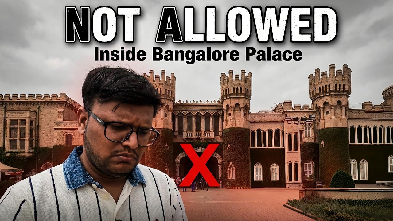 Photo எடுக்க முடியாது 😔 | Bangalore Palace Vlog | Must-Visit Place in Bangalore
