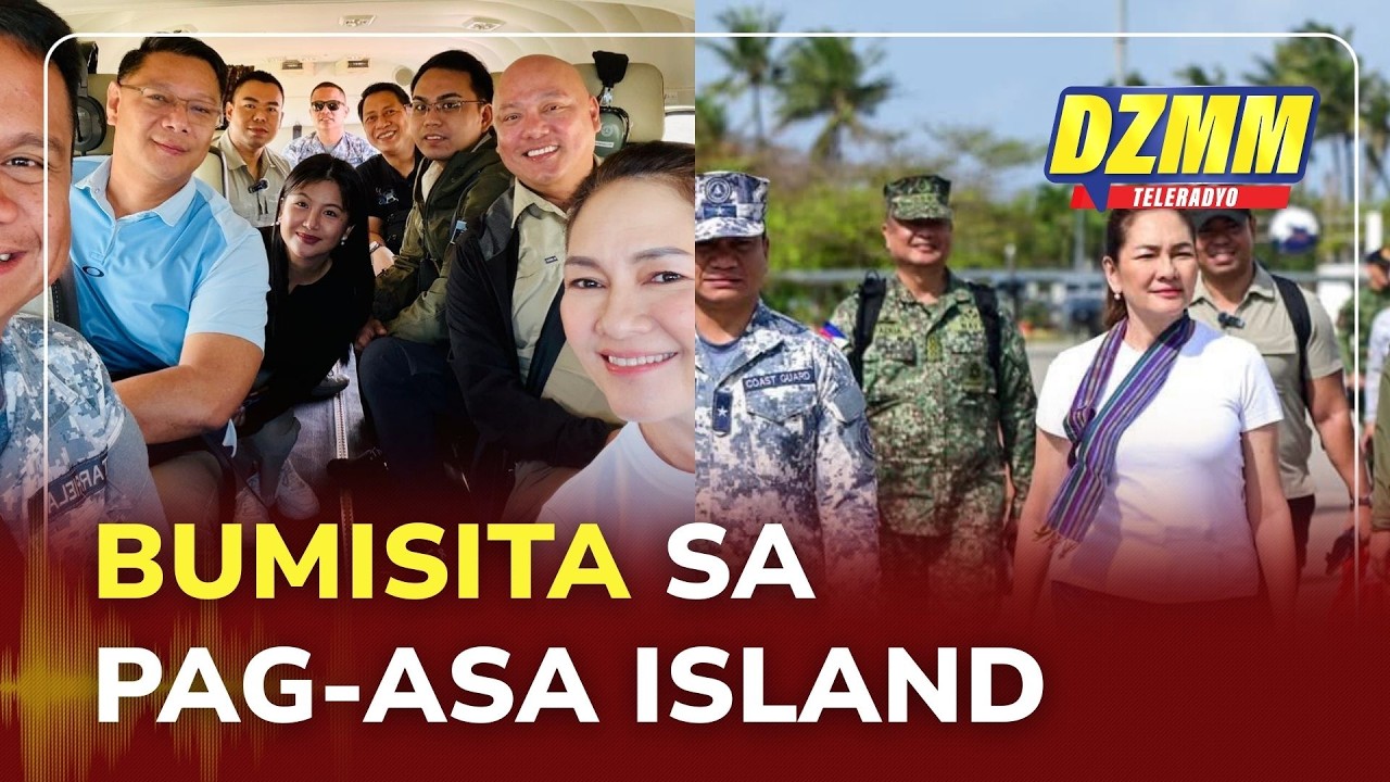 Sen. Hontiveros visits Pag-asa Island amid recent West PH Sea | (22 February 2026)
