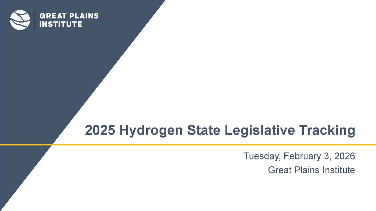 2025 State Hydrogen Legislation Recap