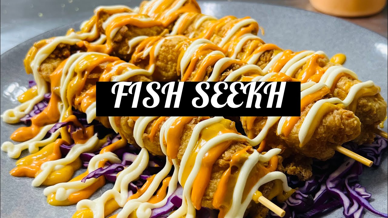 How to make fish seekh at home.By chef sharif||