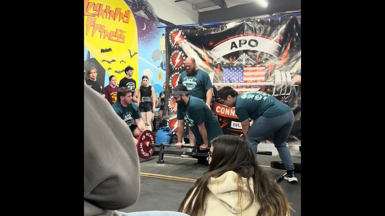 First power lift meet! 1.3.26