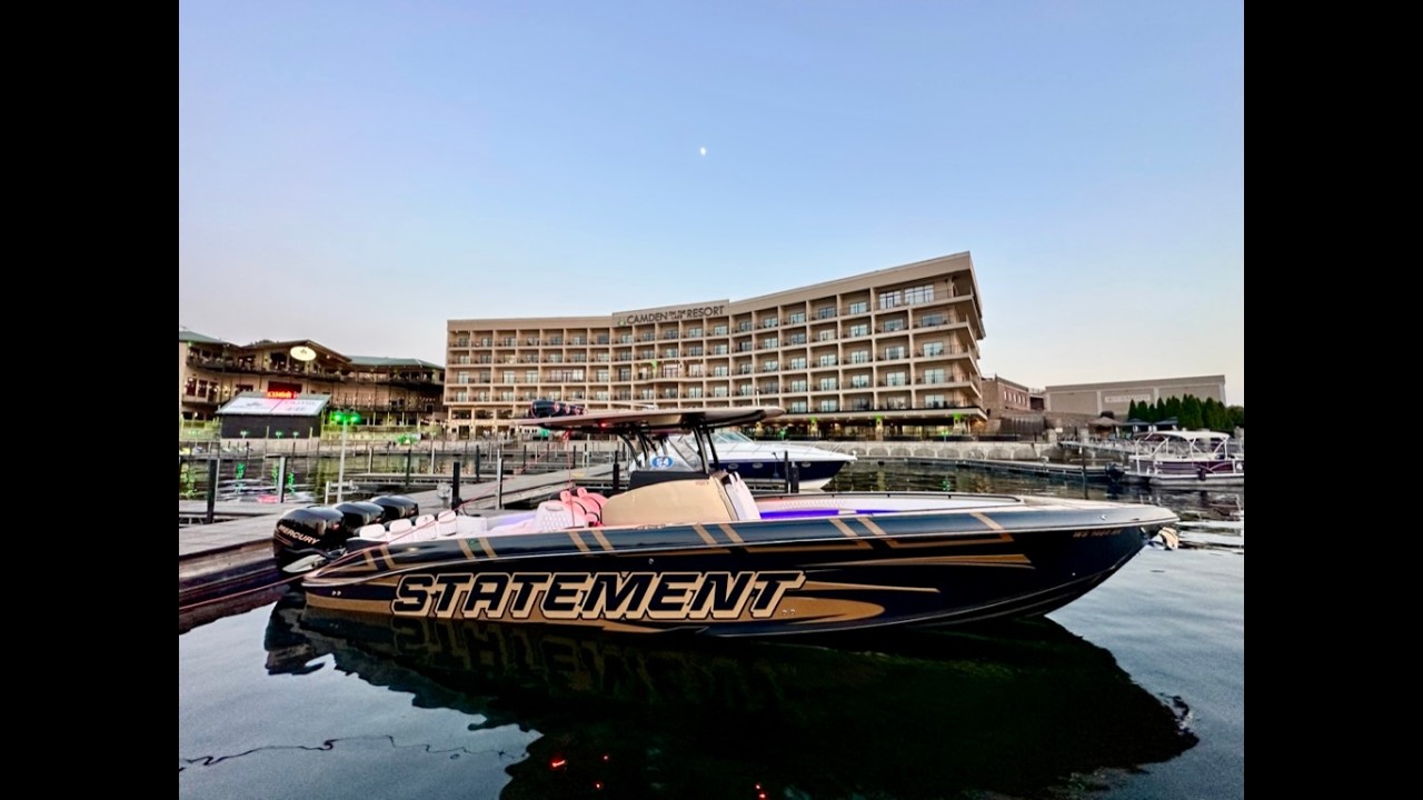 2017 Statement 380 Open W  Triple Mercury 350’s 483Hrs For Sale