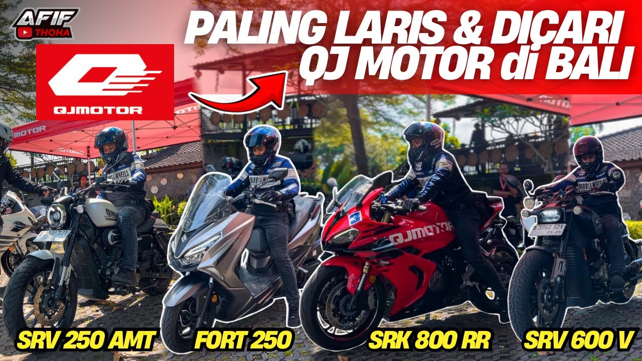 TEST RIDE SEMUA LINE UP MODEL QJ MOTOR DI BALI! BEGINI RASANYA YANG PALING LARIS DAN DI CARI!