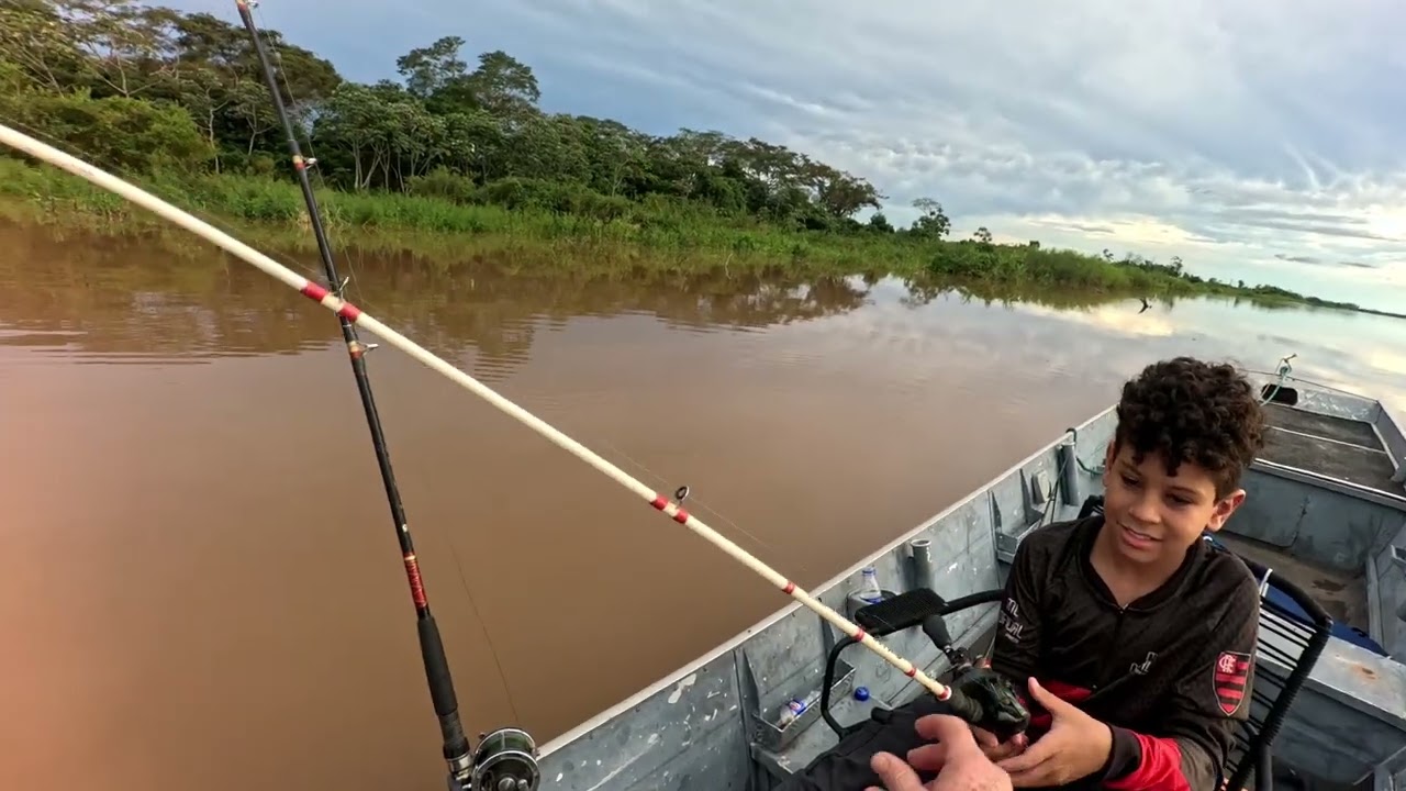 Respondendo pergunta pro filho o que atrai os peixes 🐠🐠🐠