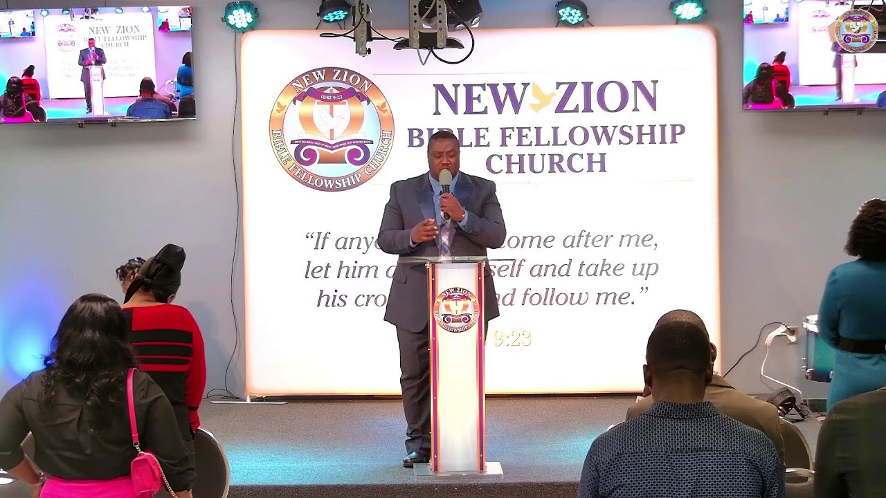 February 22 Service with New Zion Bible Fellowship Church