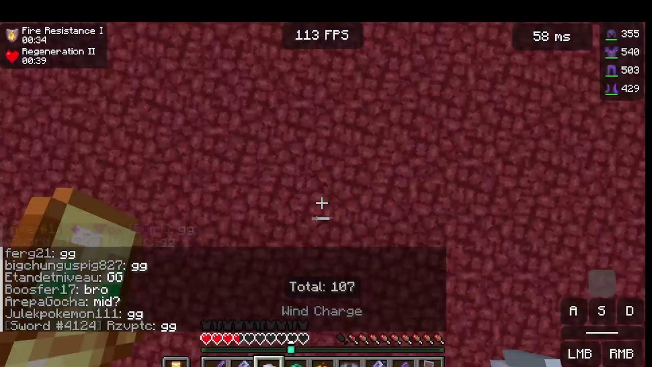 Op minestad Bedwars en Knordorp. LIVE