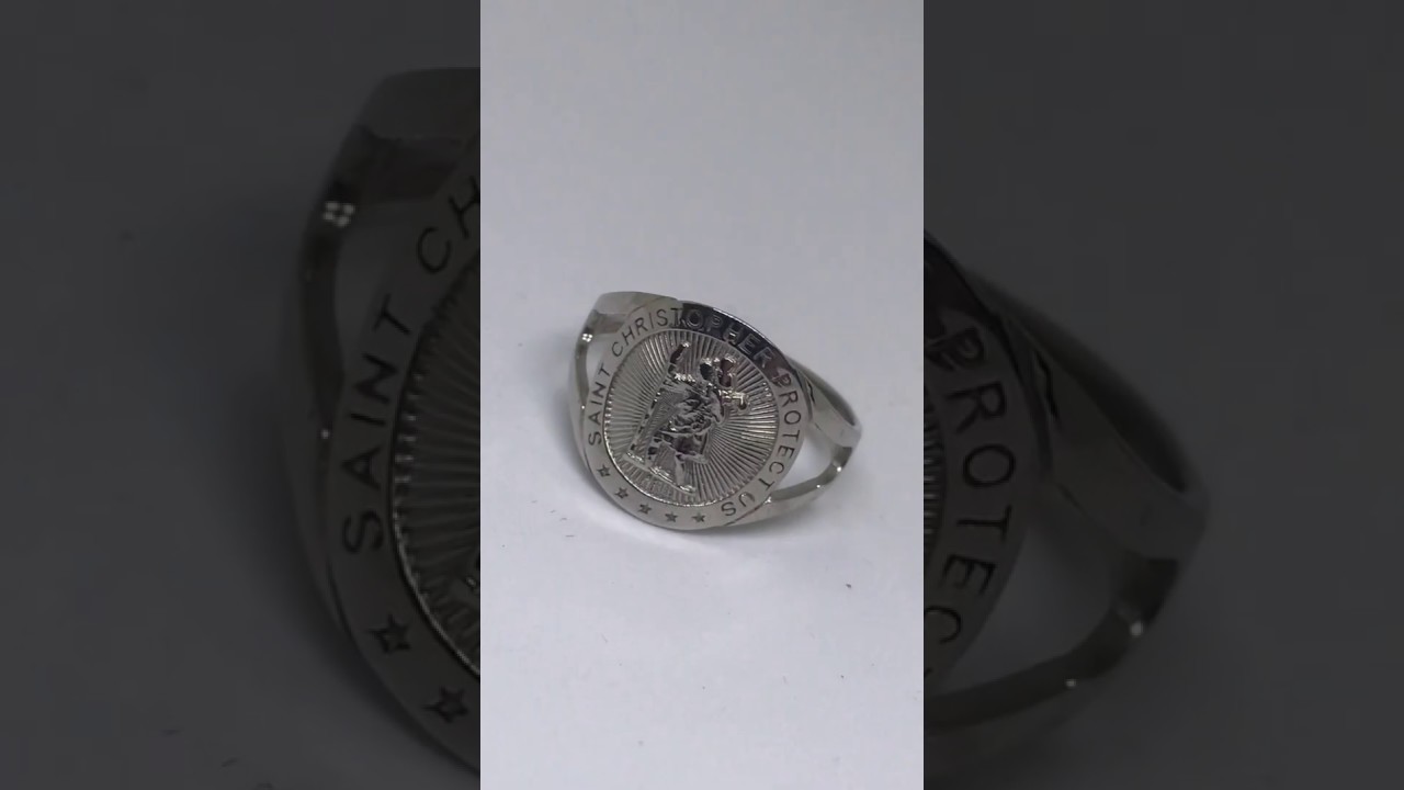 Sterling Silver Saint Benedict Medallion Ring - BestJewelryUSA Review
