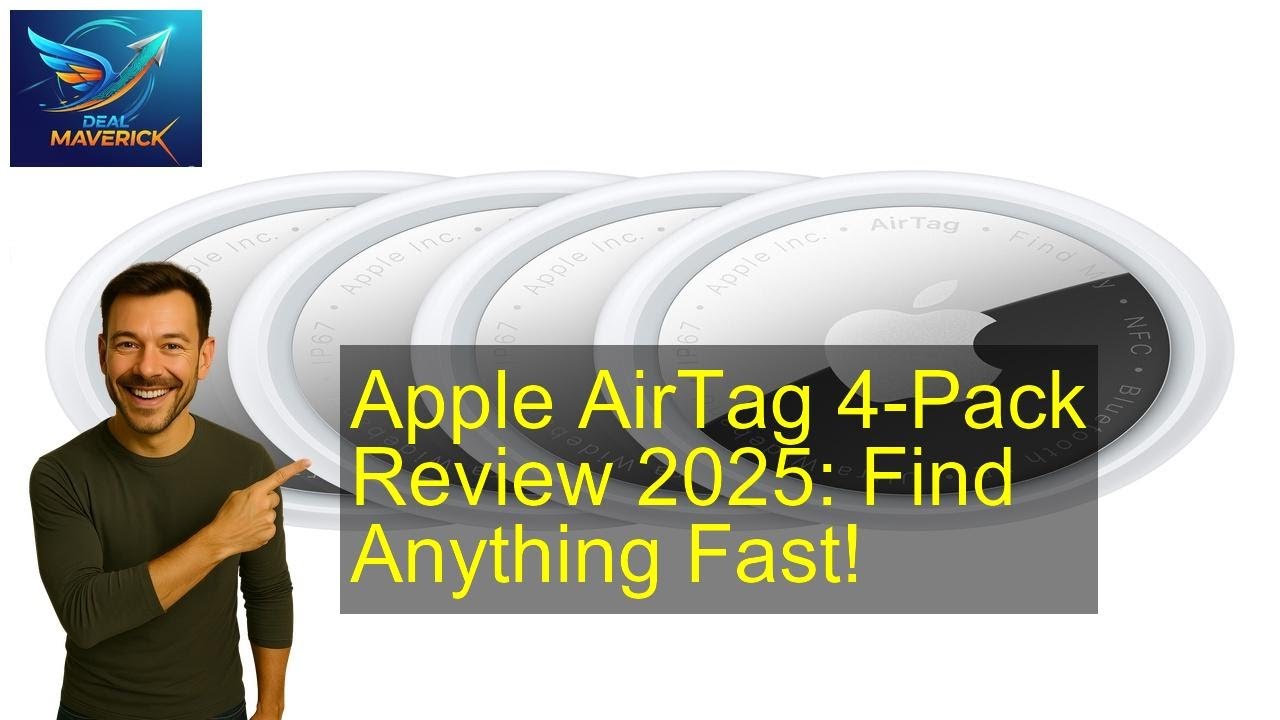 Apple AirTag 4-Pack Review 2025: Find Anything Fast!