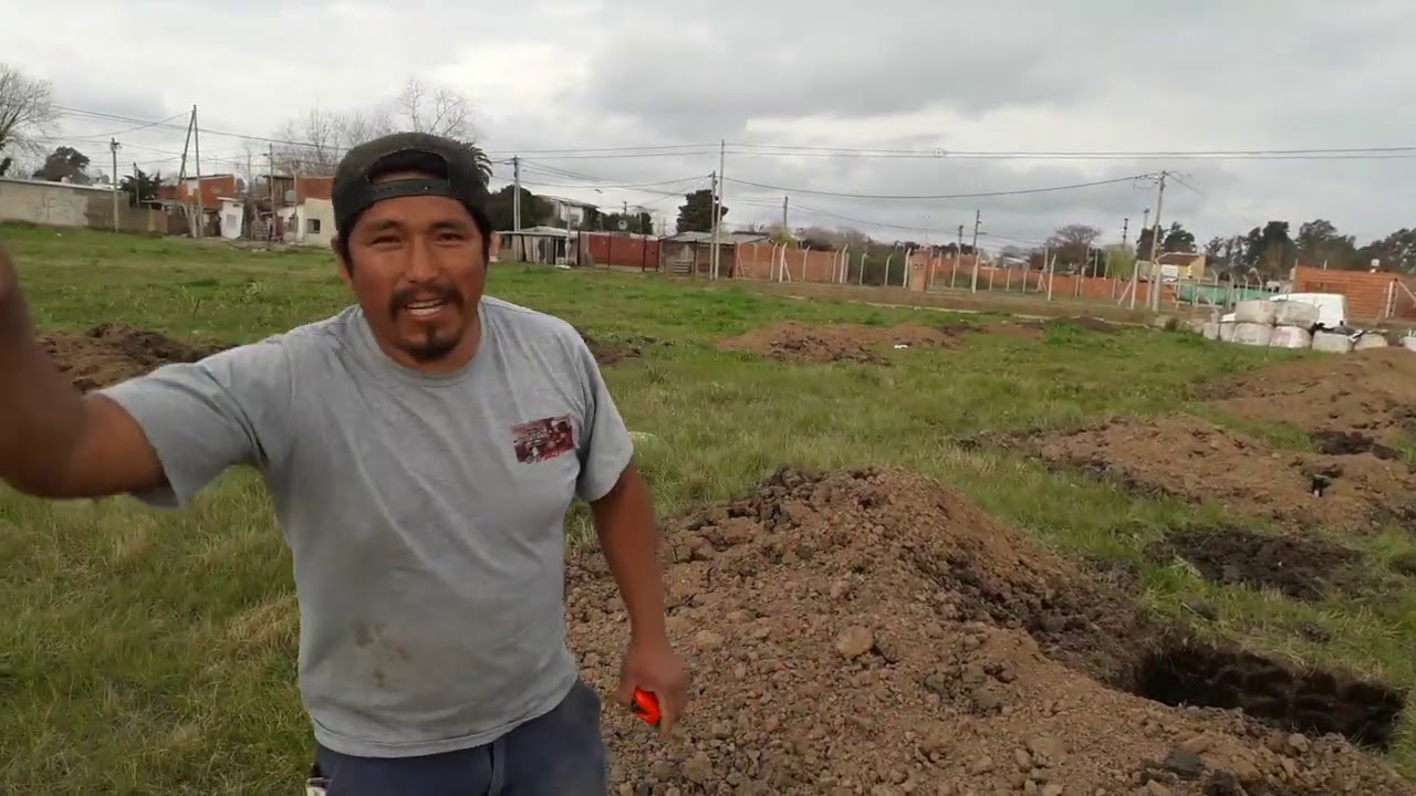 Escavacion de zapatas y pilotines