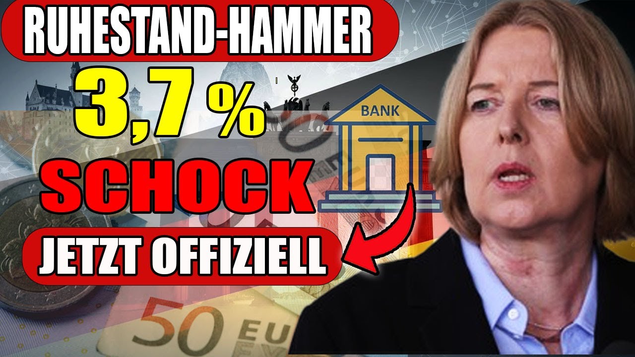 💥 Rente steigt 2026! 3,7 % Plus offiziell angekündigt – Gewinner & Verlierer