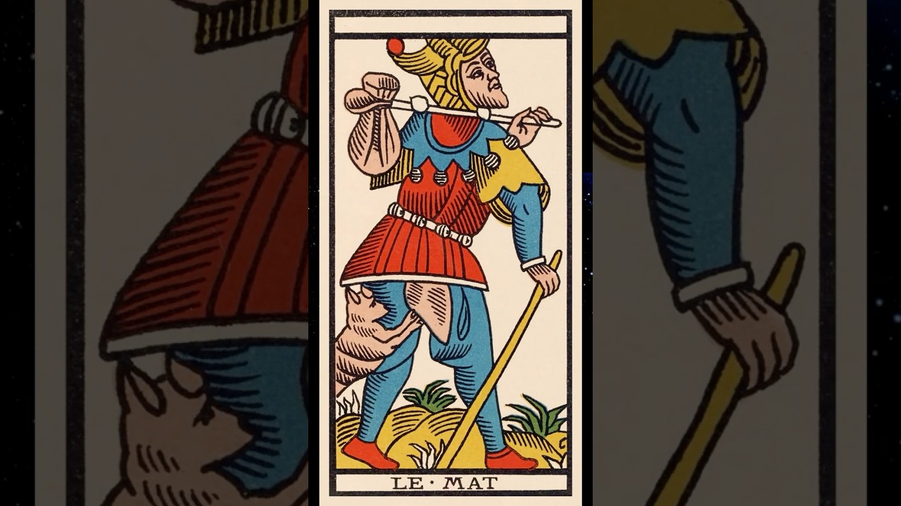 0. The Fool Card (Marseille Tarot)