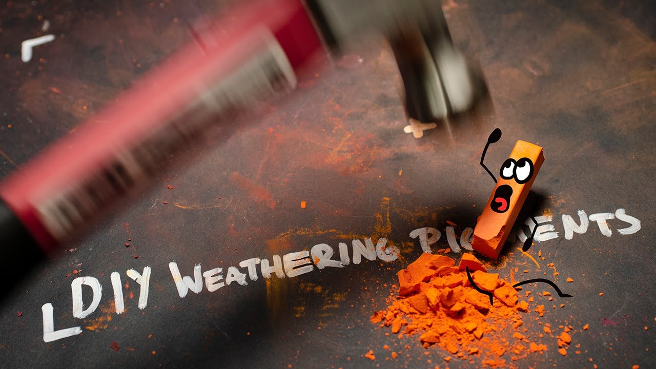Art Supply MURDER - DIY Weathering Powders  Ft Bill Making Stuff and Karl Makes Things