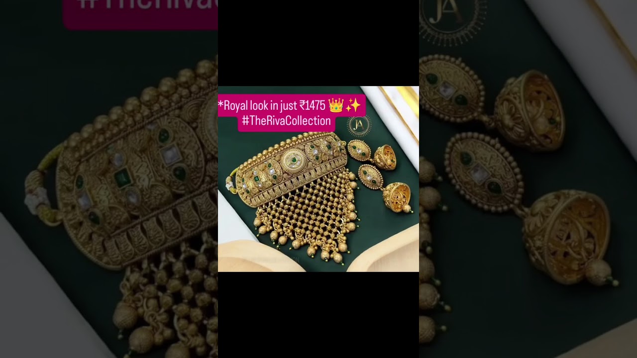 do follow us @therivacollection #marwadistyle #rajasthani #rajputistyle #jwellarycollection