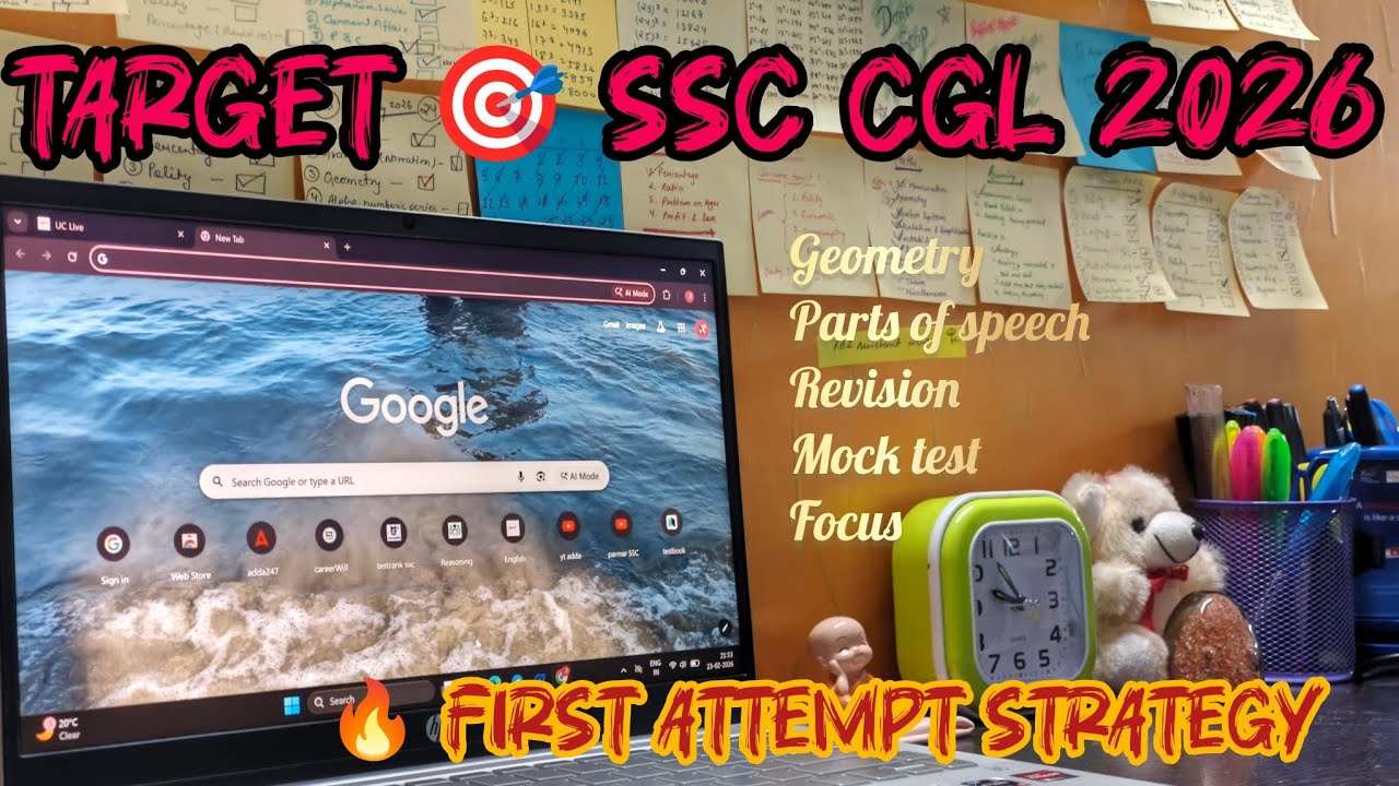 Target 🎯 SSC CGL 🔥 First Attempt Strategy #motivation #dreambigstudyhard #sscghl #ssc #study #ssccgl