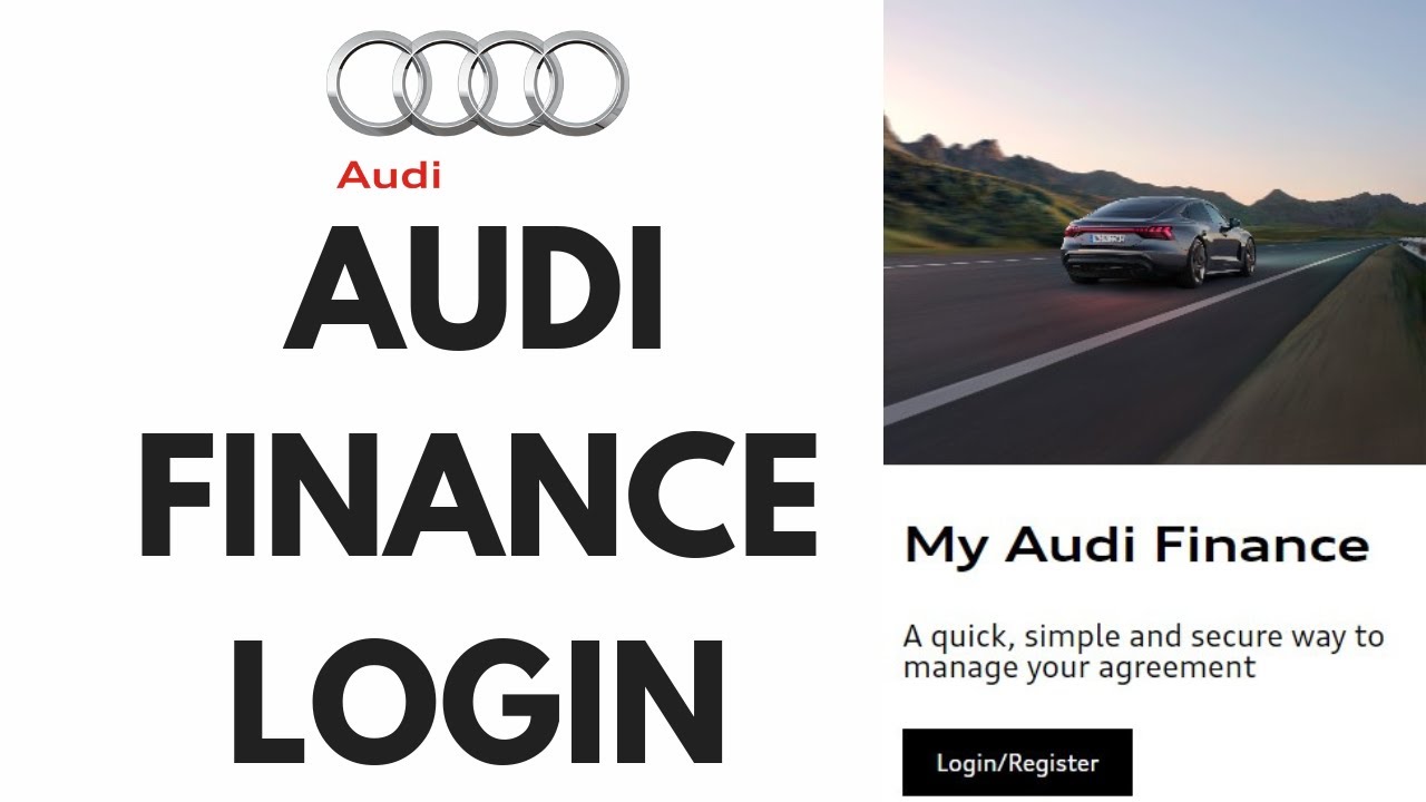 Audi Finance Login ⏬👇