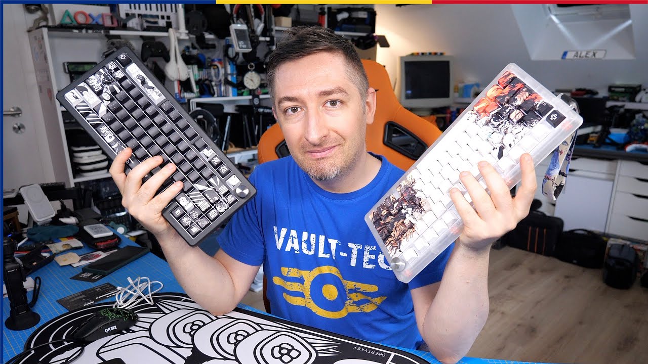 QwertyKey75 HE - Cea mai rapidă tastatură din lume ! Tehnologie Hall Effect