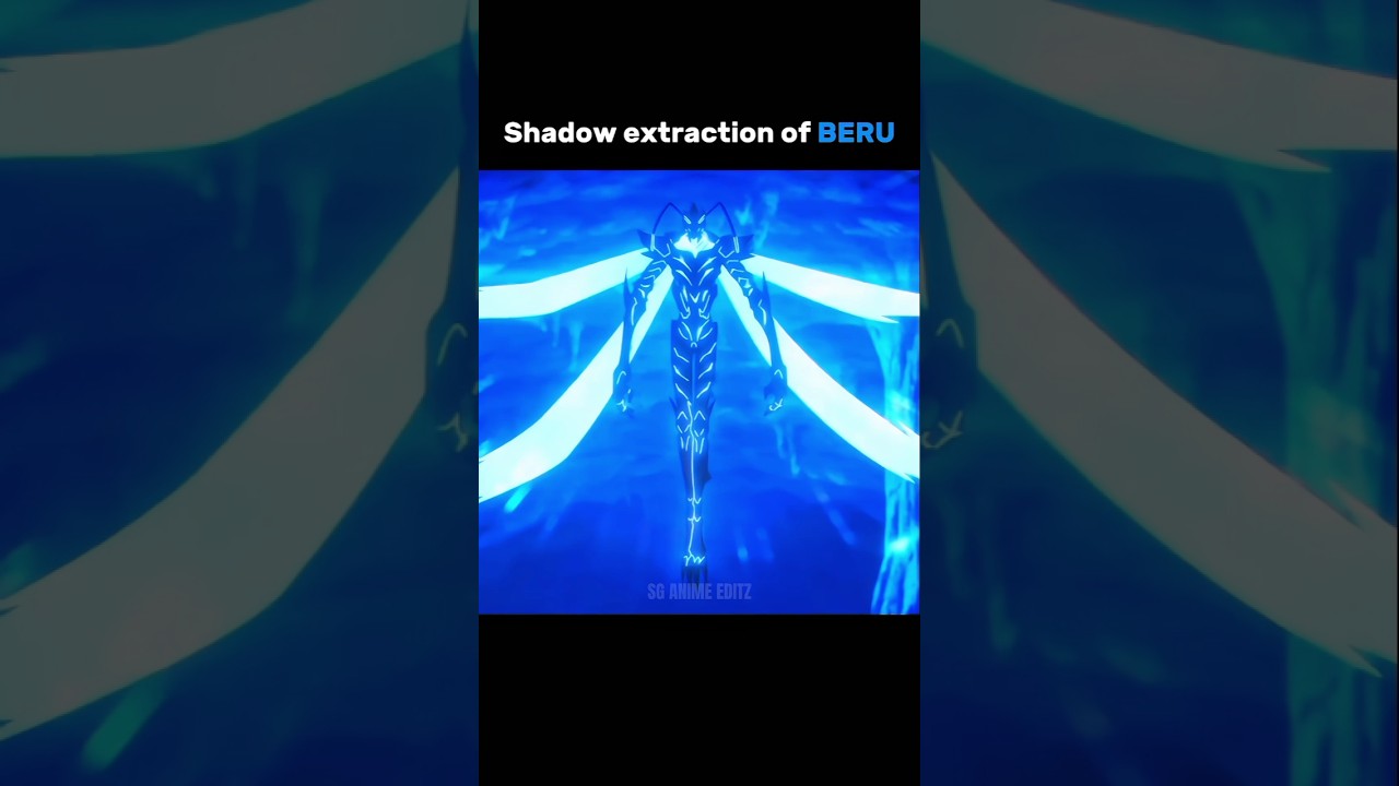Shadow extraction of beru #shorts #shortsfeed #anime
