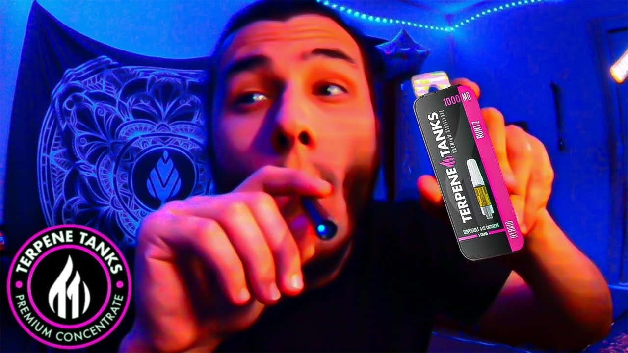 This Cartridge Is🔥| Terpene Tanks Premium Distillate Runtz 1000MG!