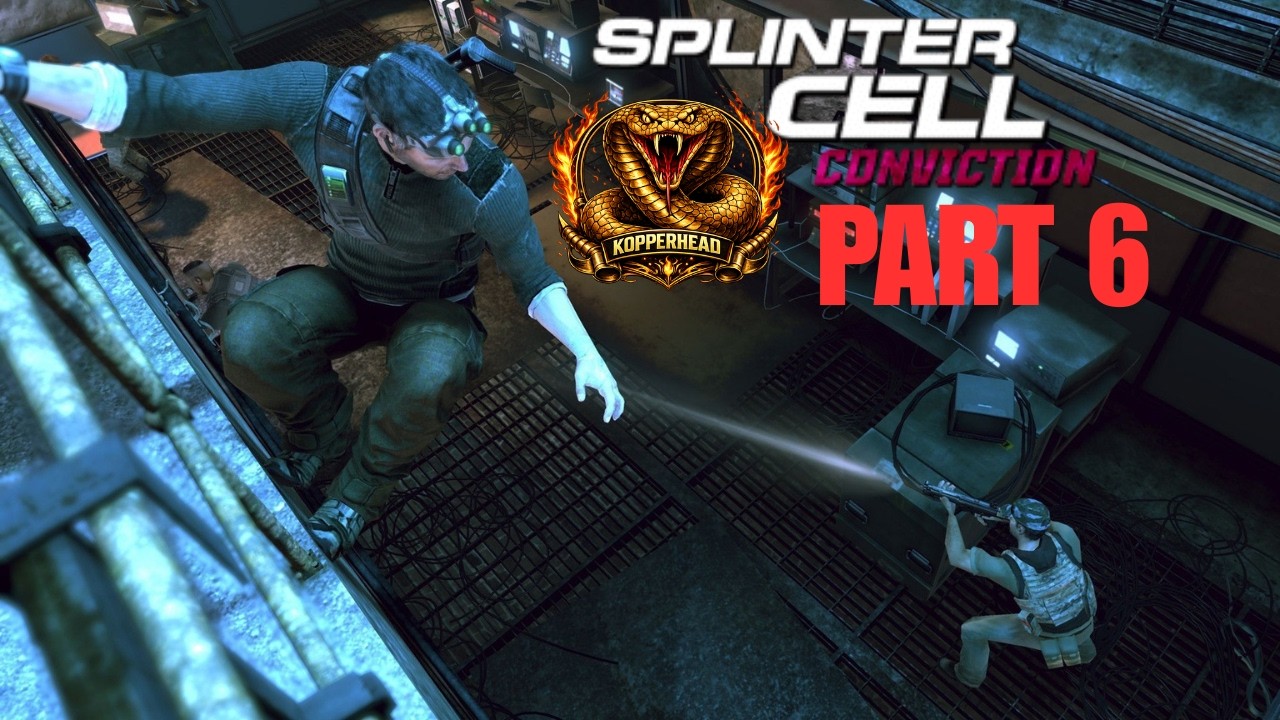STOPPING THE EMP - Tom Clancy's Splinter Cell: Conviction (2010) Part 6