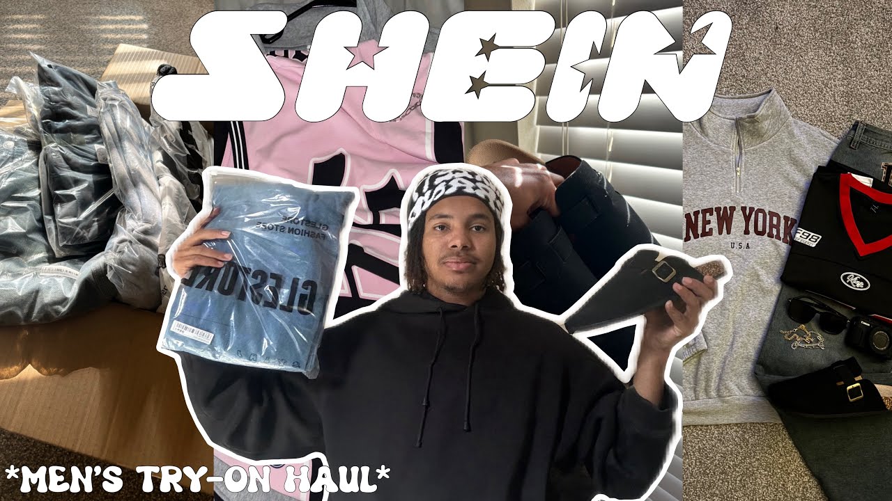 MEN’S SHEIN FALL CLOTHING HAUL 2025!
