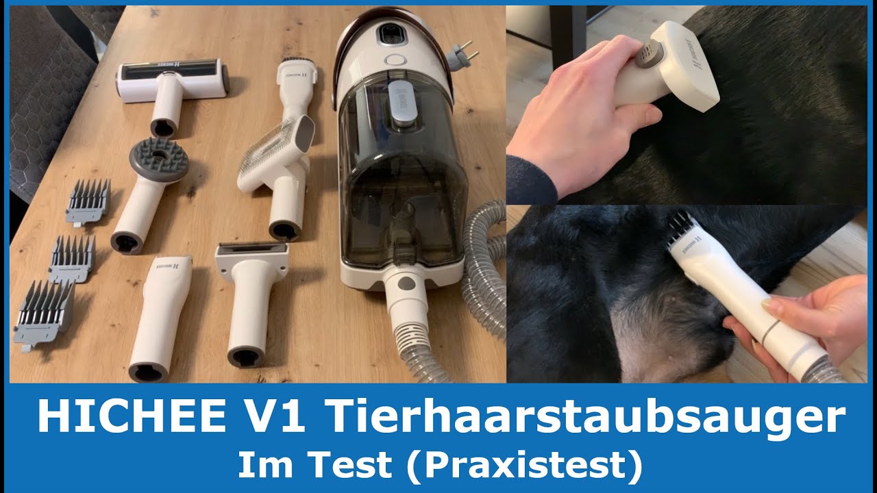 HICHEE V1 Tierhaarstaubsauger || Im Test (Praxistest) || Guter Staubsauger für Haustiere