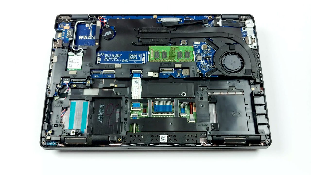 Dell Latitude 5400 - disassembly and upgrade options