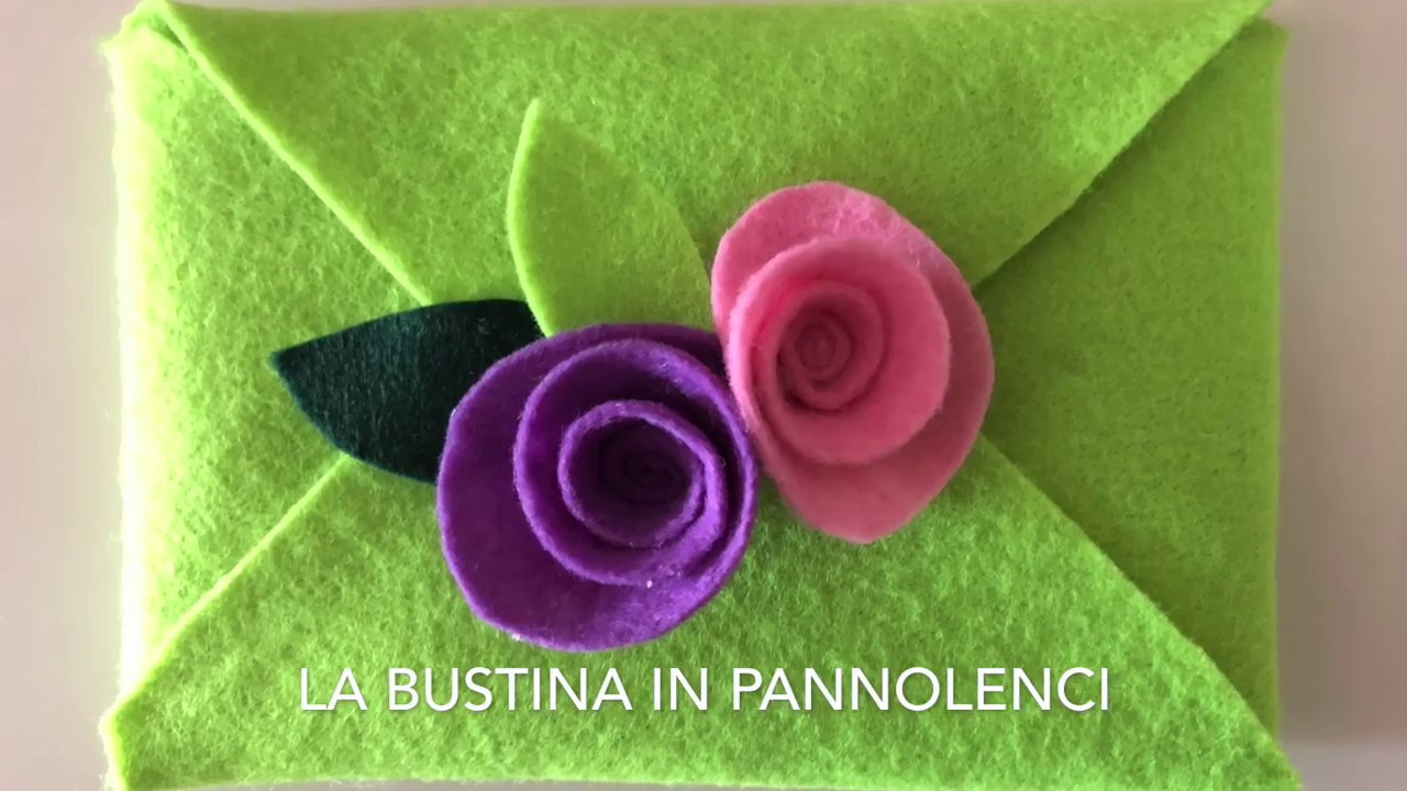 La bustina in pannolenci