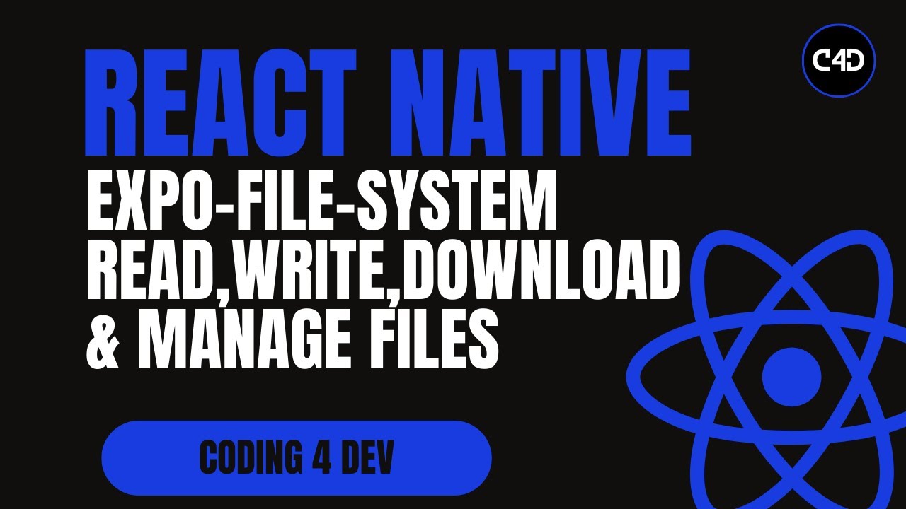 File System in React Native with expo-file-system | Read, Write, Download & Manage Files