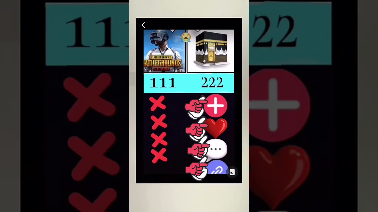 Comparing numbers with religious symbols