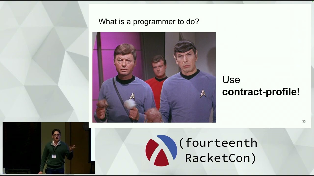Nathaniel Hejduk: Trouble with Typed Racket? Try Contract Profile!